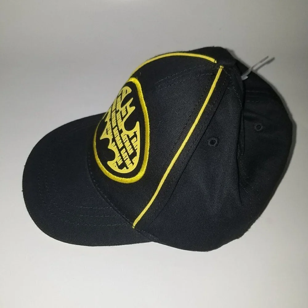NEW DC Batman Hat Baseball Cap Black Yellow Baby Toddler 24 Months - 3T